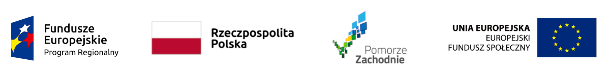 logotypy projektu: Fundusze europejskie, Rzeczpospolita Polska, Pomorze zachodnie, Unia Europejska logotypy projektu: Fundusze europejskie, Rzeczpospolita Polska, Pomorze zachodnie, Unia Europejska