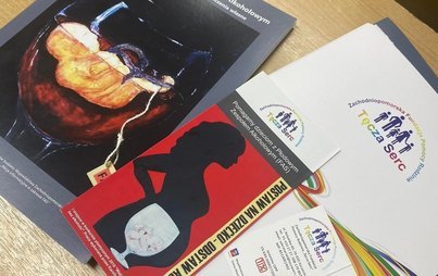 ulotki i materiały szkoleniowe