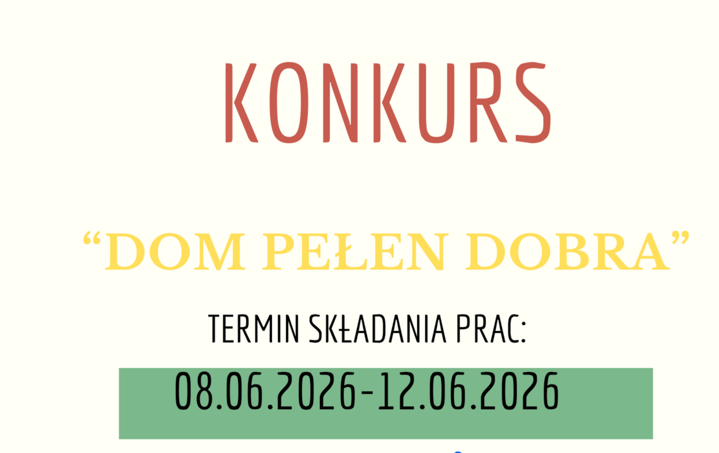 Zdjęcie do KONKURS PLASTYCZNY DLA DZIECI 
